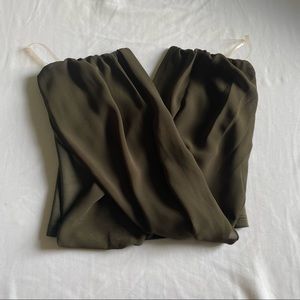 Strapless Crop Top